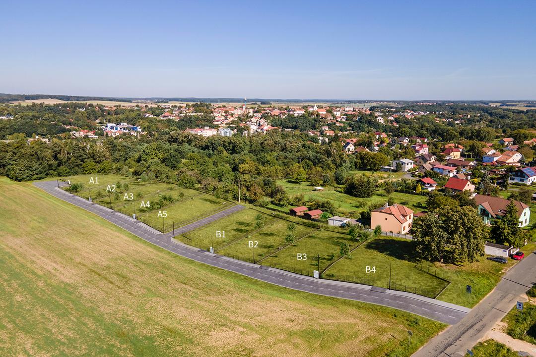 Fotografie okolí Vinařic a parcel